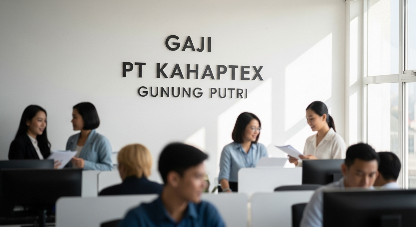 Gaji Pt Kahaptex Gunung Putri