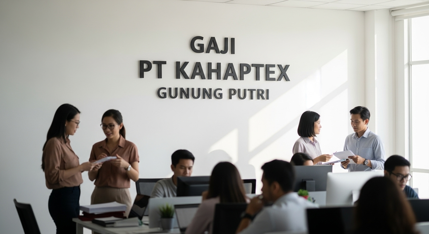 Gaji Pt Kahaptex Gunung Putri