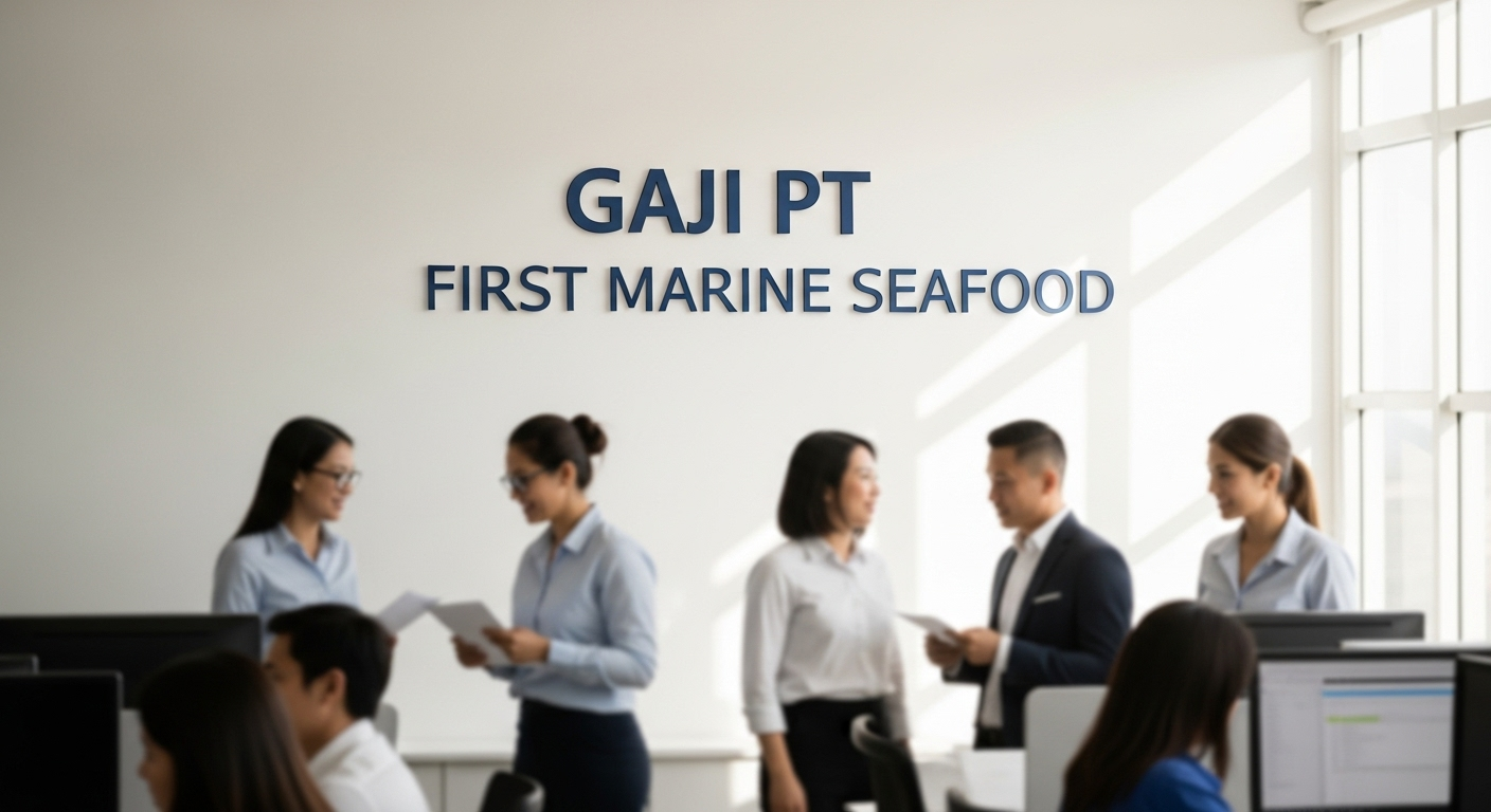 Gaji Pt First Marine Seafood