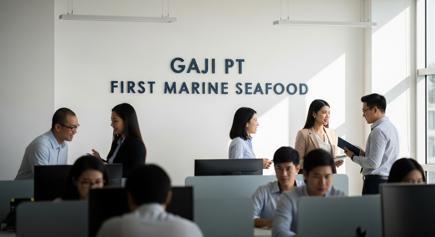 Gaji Pt First Marine Seafood