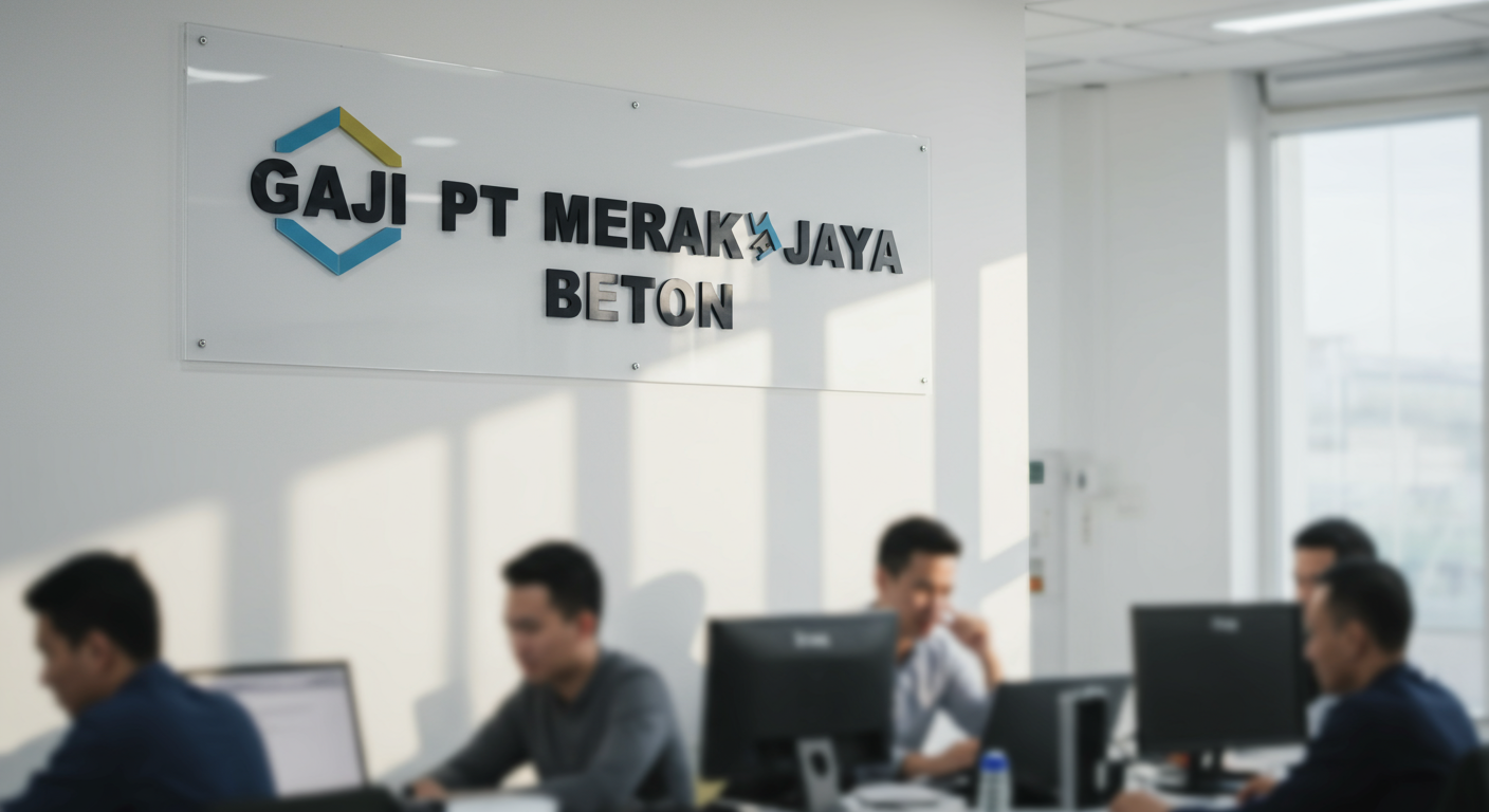 Gaji Pt Merak Jaya Beton
