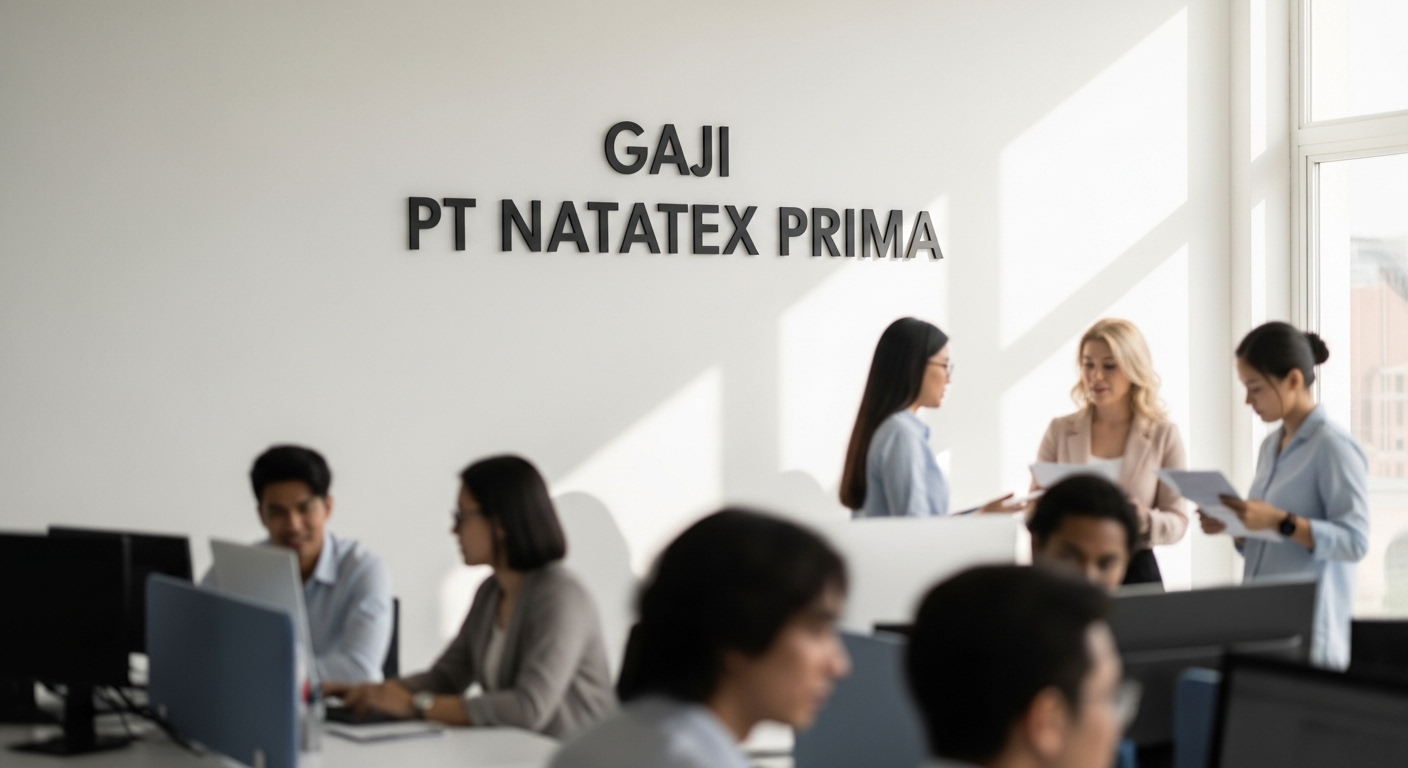 Gaji Pt Natatex Prima
