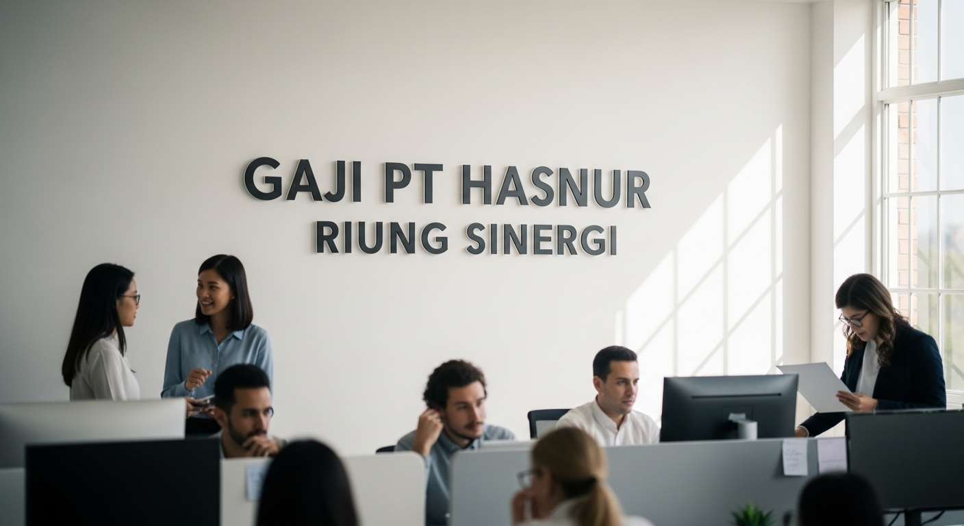 Gaji Pt Hasnur Riung Sinergi