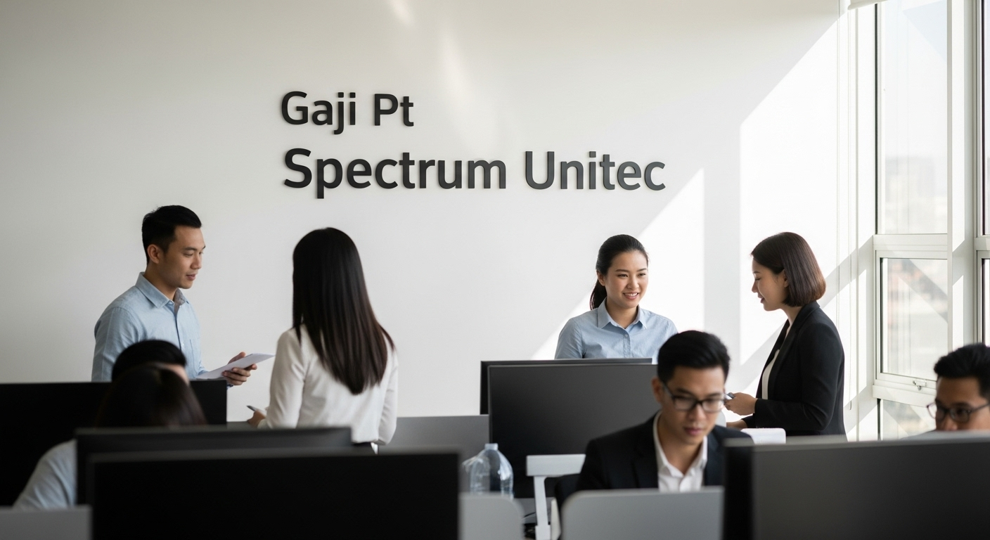 Gaji Pt Spectrum Unitec