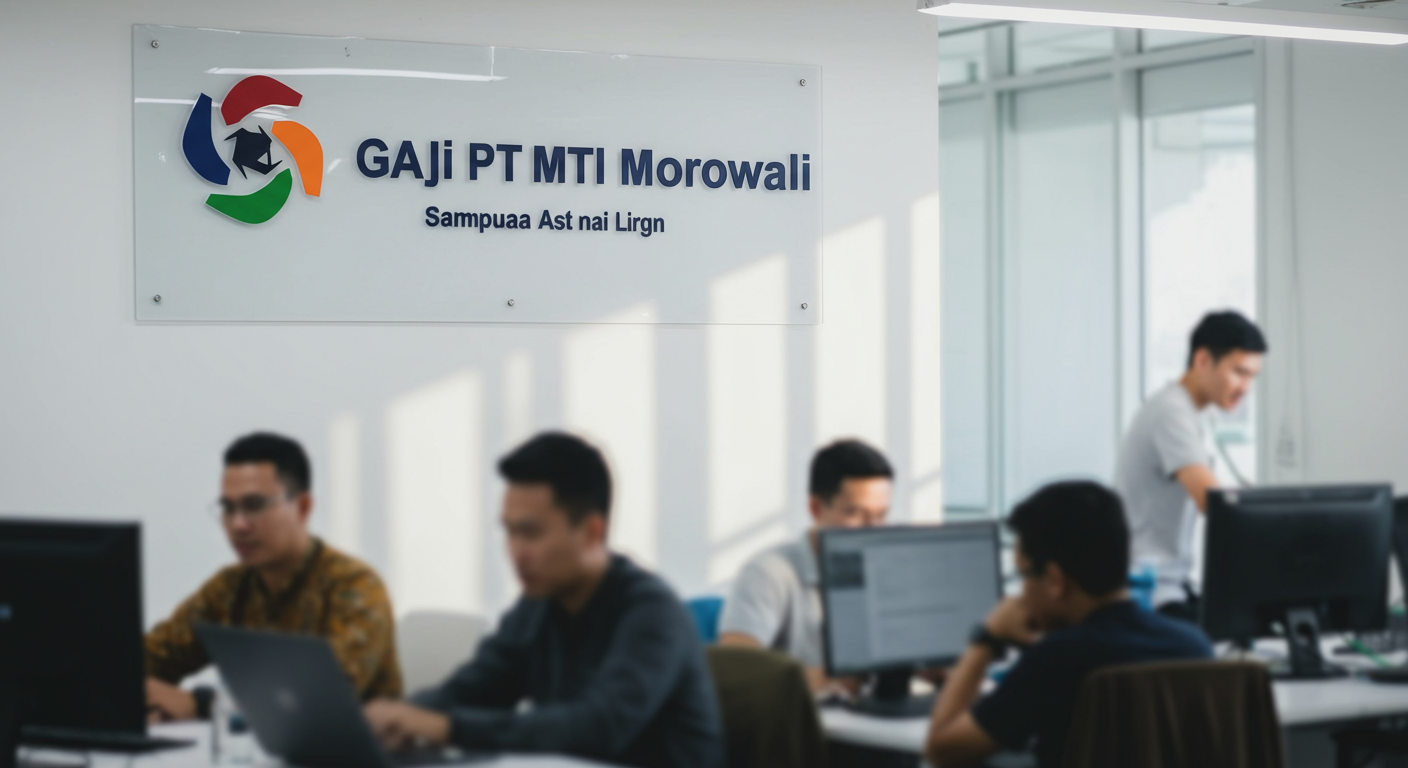 Gaji Pt Mti Morowali
