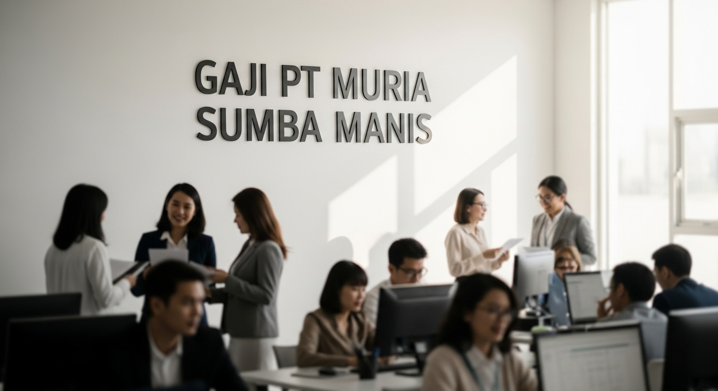 Gaji Pt Muria Sumba Manis