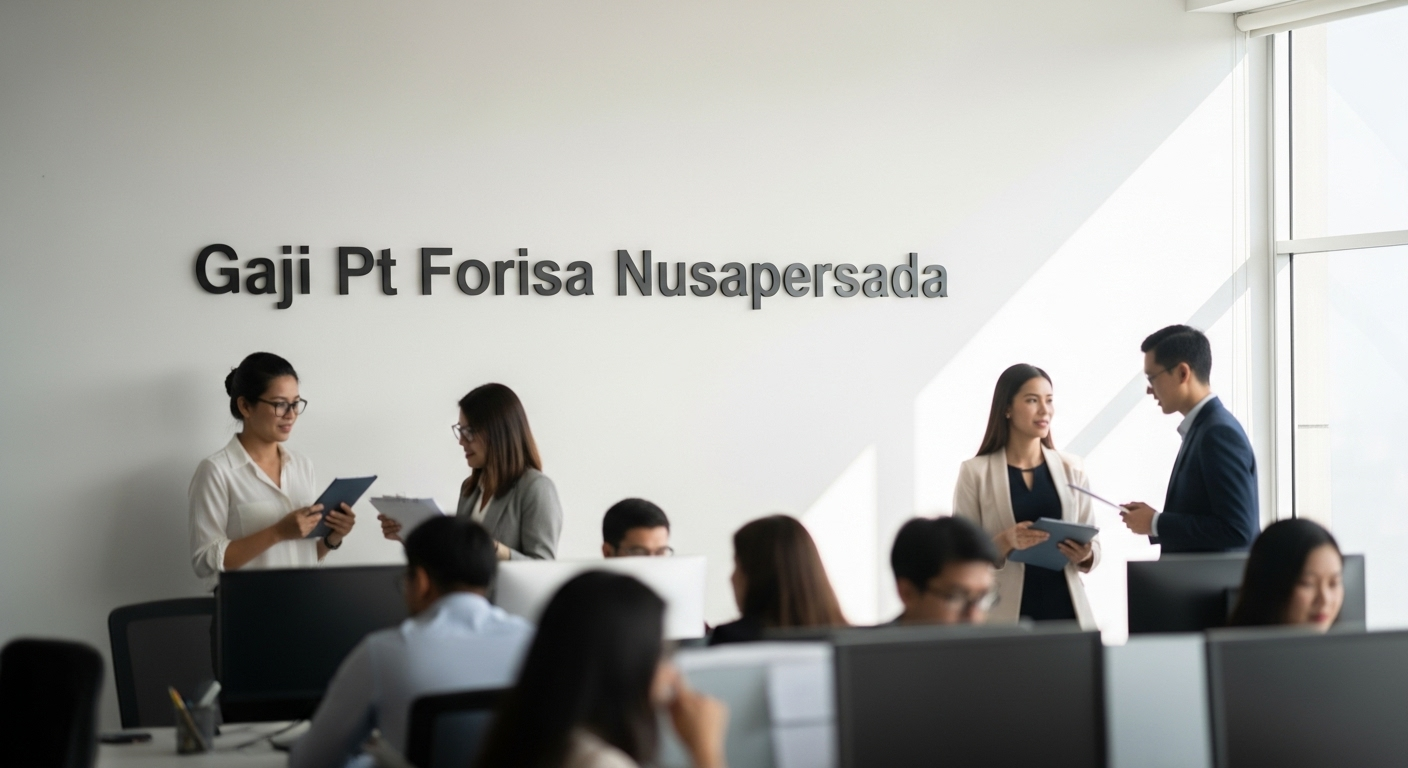 Gaji Pt Forisa Nusapersada