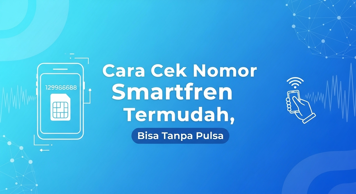 Cara Cek Nomor Smartfren Termudah, Bisa Tanpa Pulsa