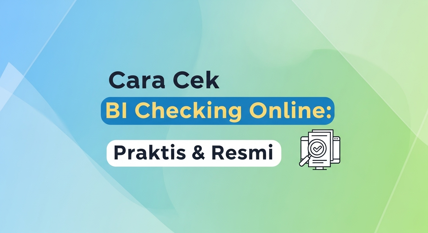 Cara Cek BI Checking Online: Praktis & Resmi