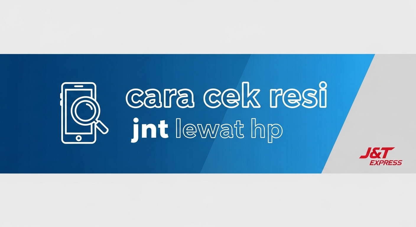 cara cek resi jnt lewat hp