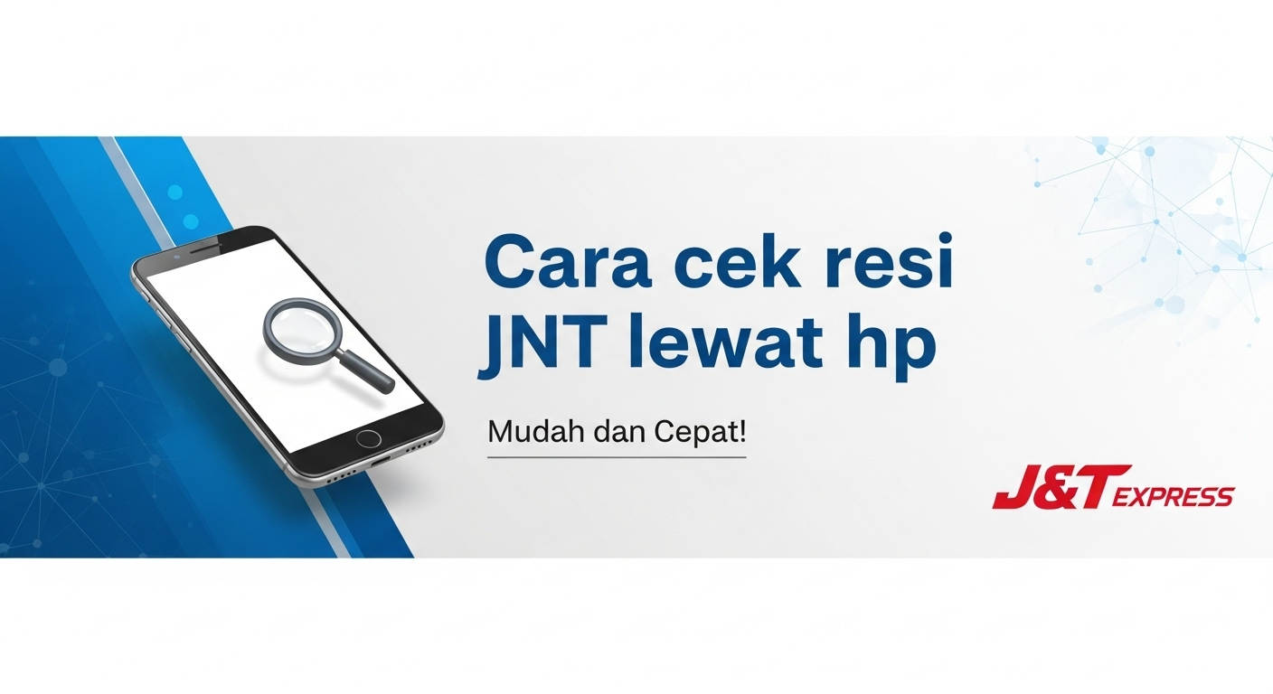 cara cek resi jnt lewat hp