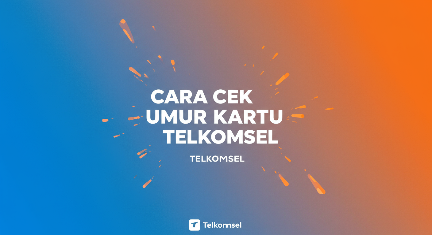 cara cek umur kartu telkomsel