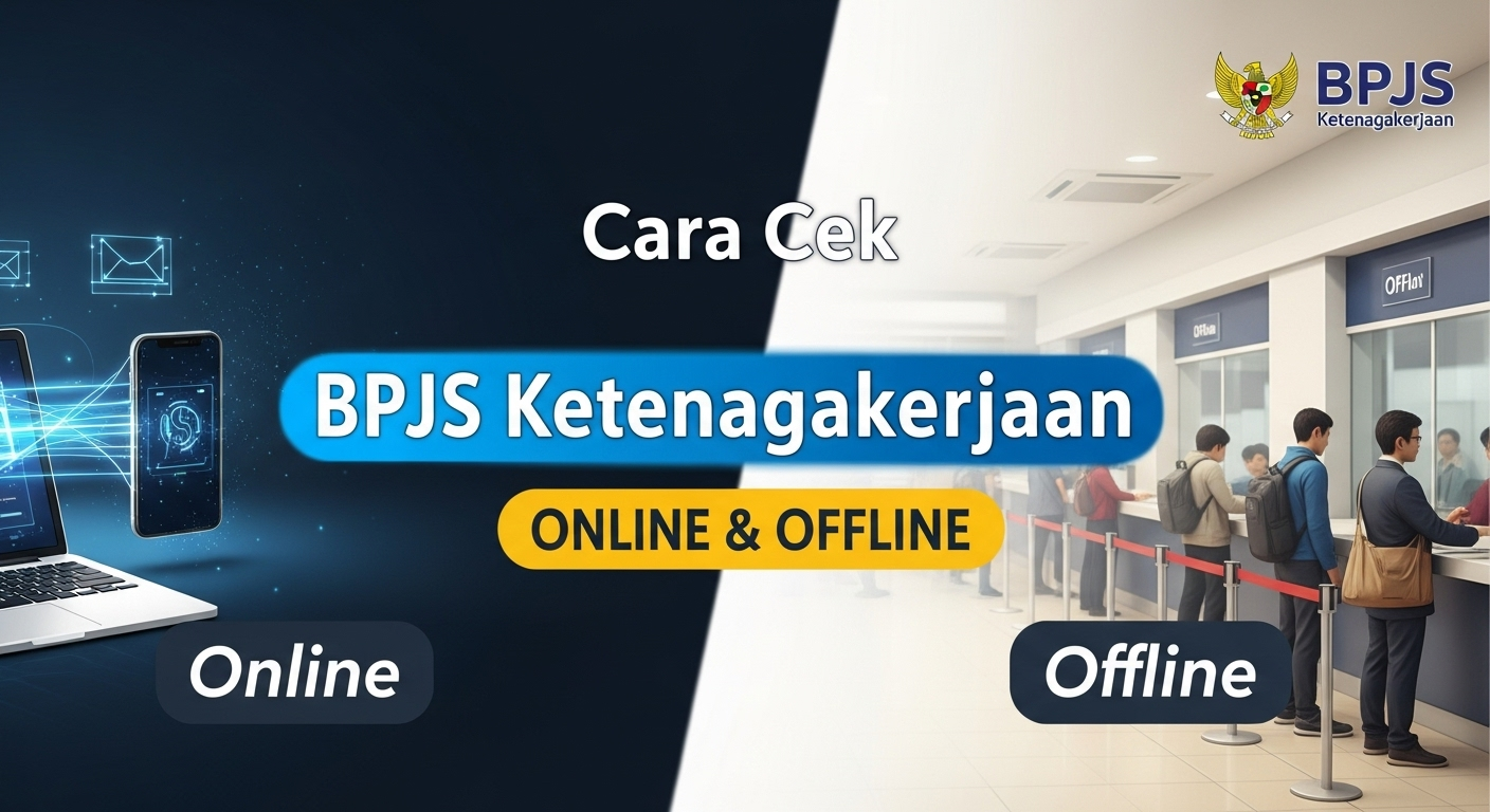 Cara Cek BPJS Ketenagakerjaan Online & Offline