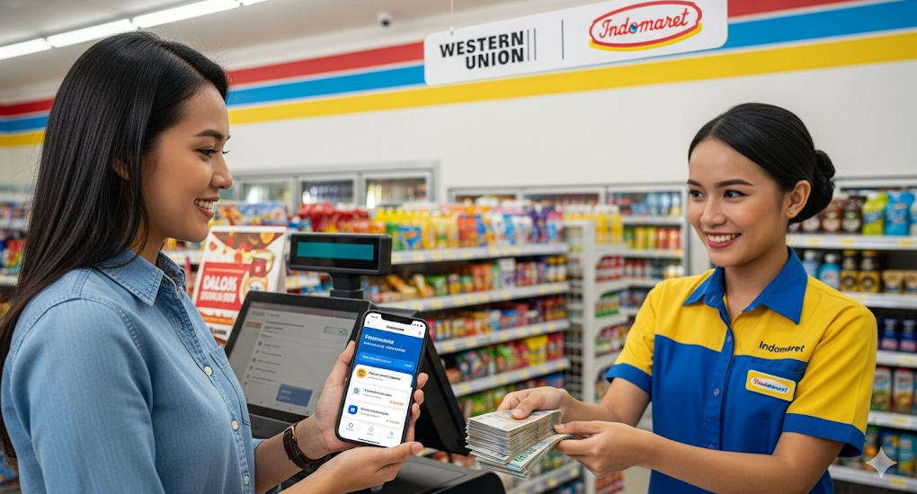 Cara Mengambil Uang Western Union di Indomaret Tanpa Ribet