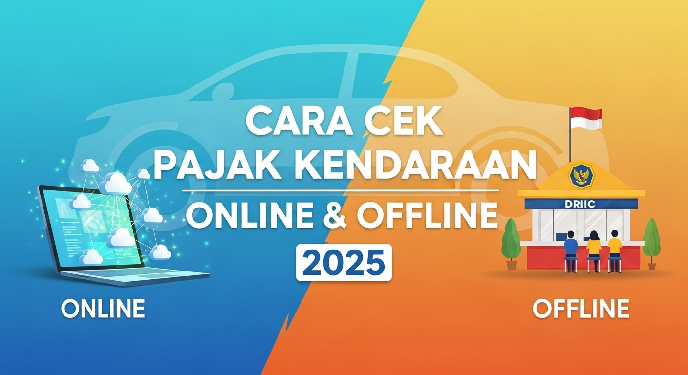 Cara Cek Pajak Kendaraan Online & Offline 2025