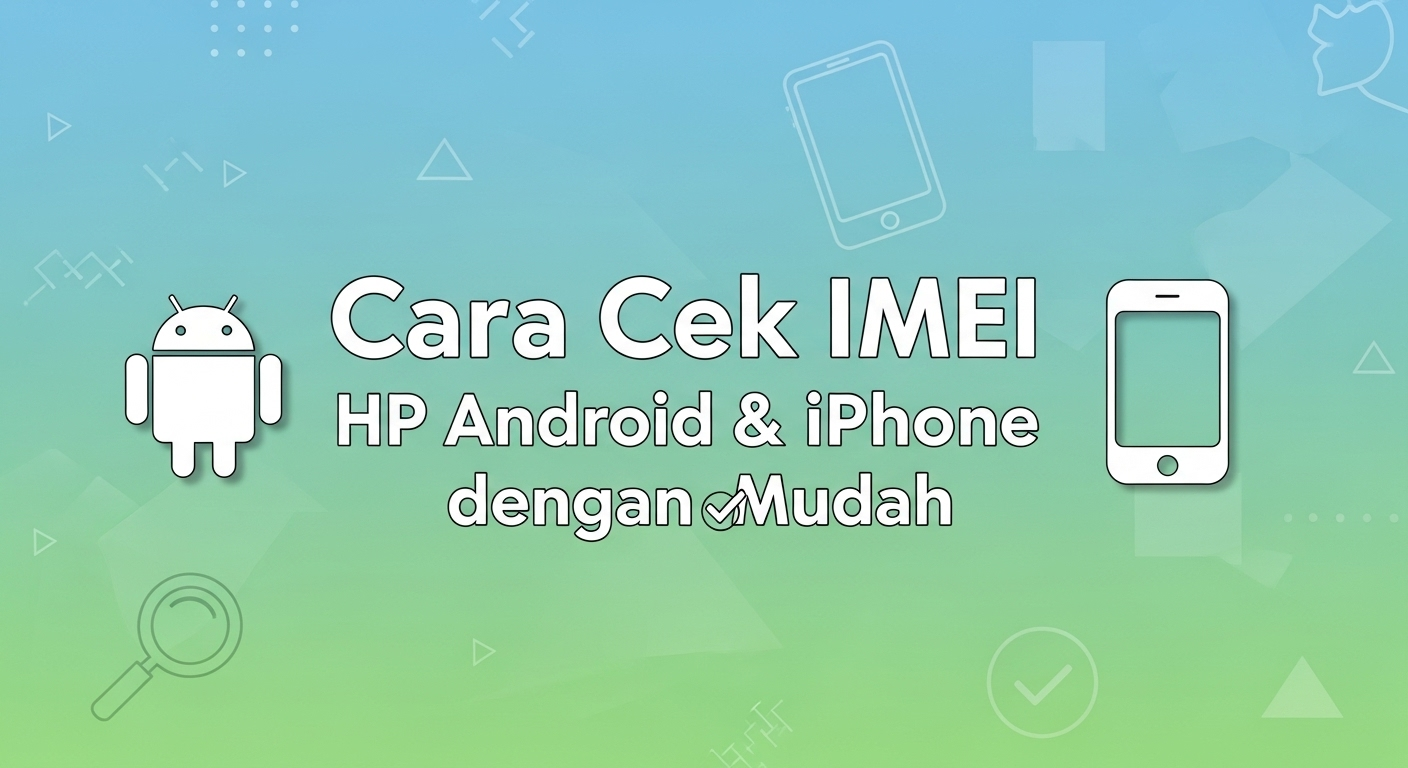 Cara Cek IMEI HP Android & iPhone dengan Mudah