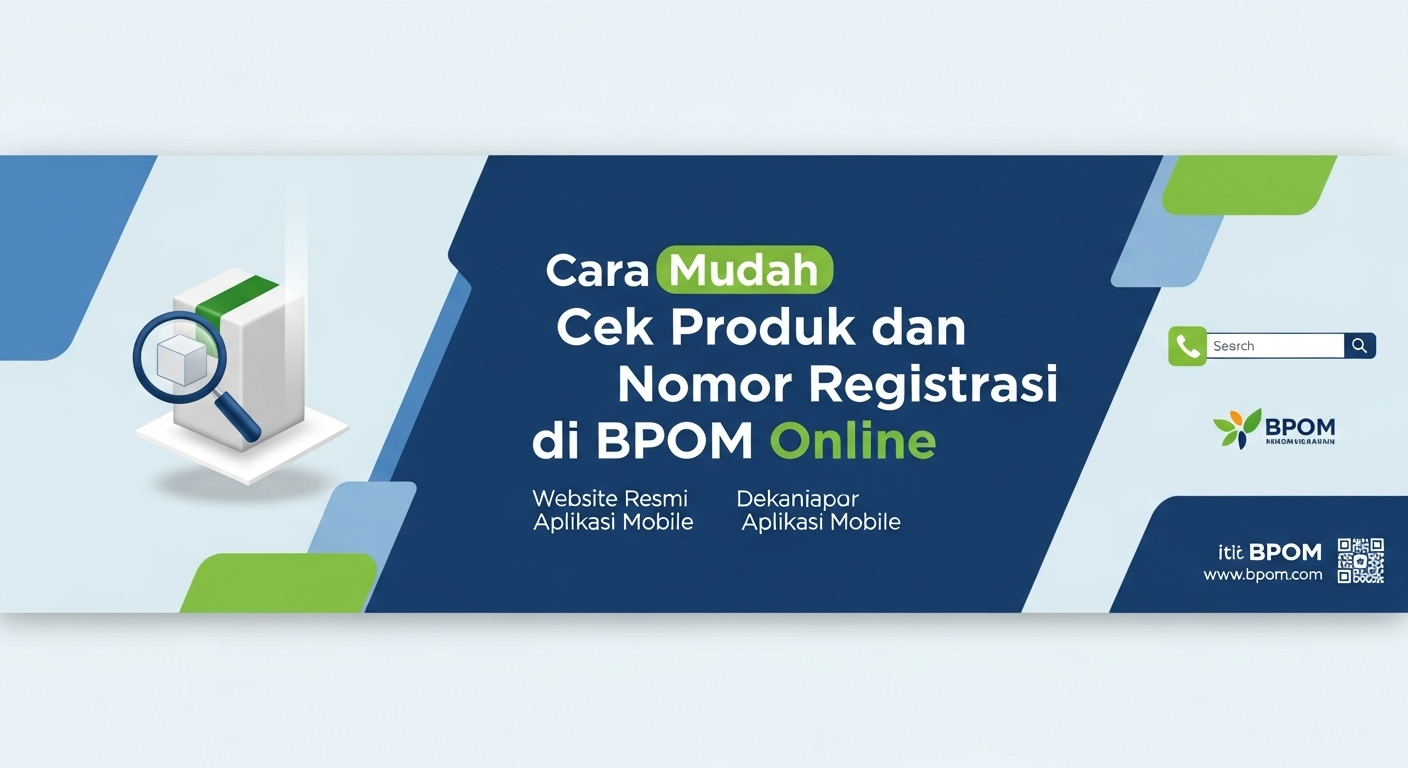 Cara Mudah Cek Produk dan Nomor Registrasi di BPOM Online