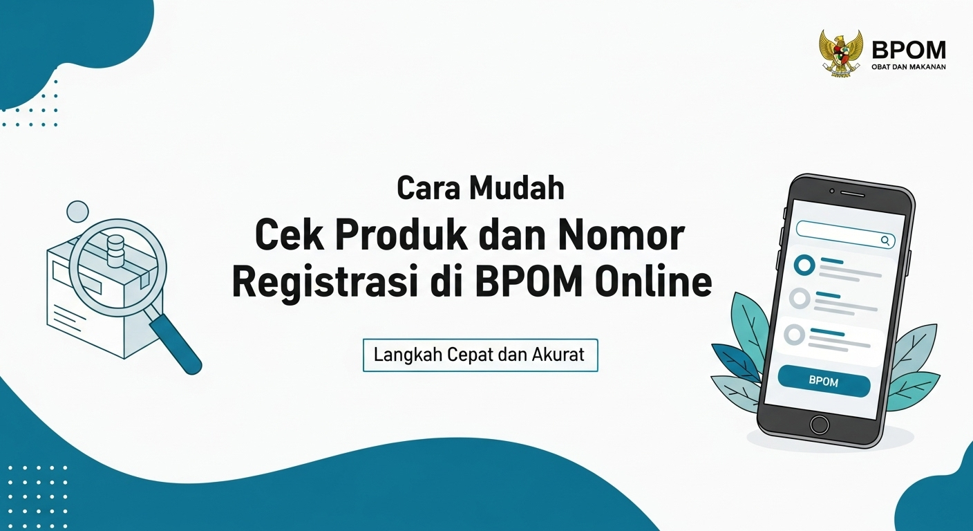 Cara Mudah Cek Produk dan Nomor Registrasi di BPOM Online