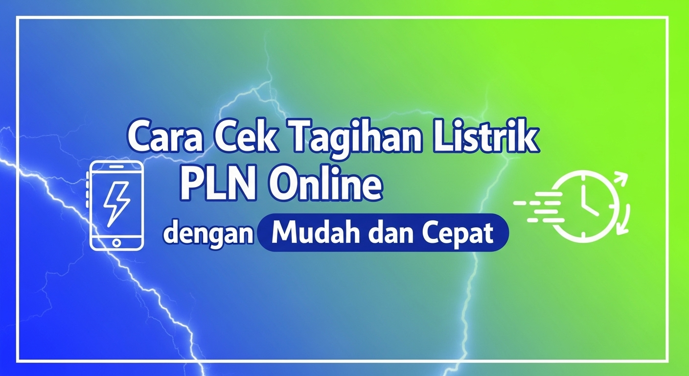 Cara Cek Tagihan Listrik PLN Online dengan Mudah dan Cepat