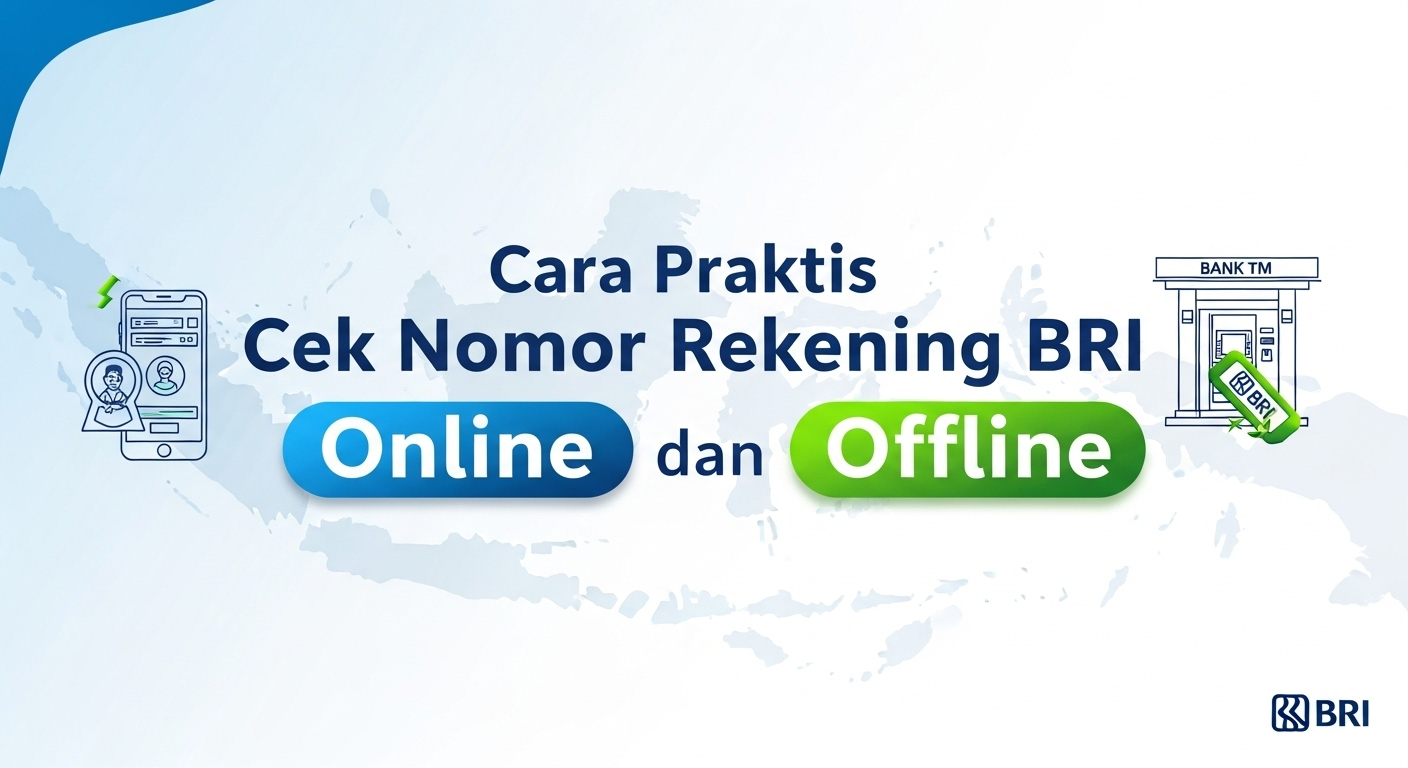 Cara Praktis Cek Nomor Rekening BRI Online dan Offline