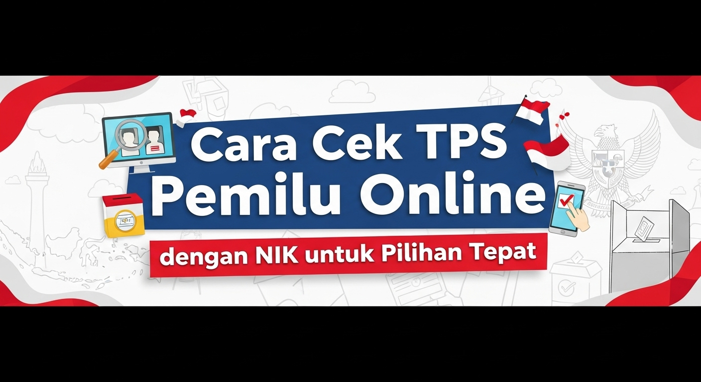 Cara Cek TPS Pemilu Online dengan NIK untuk Pilihan Tepat