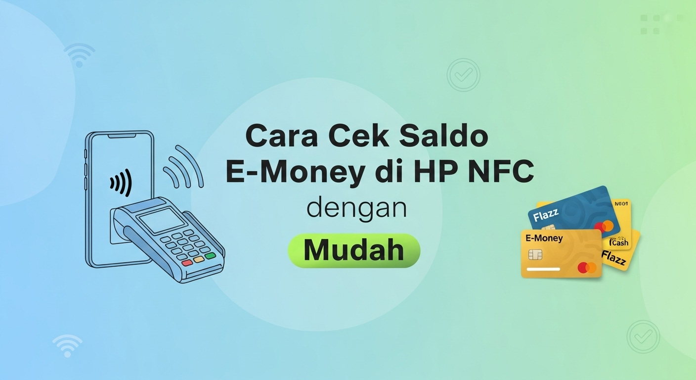Cara Cek Saldo E-Money di HP NFC dengan Mudah