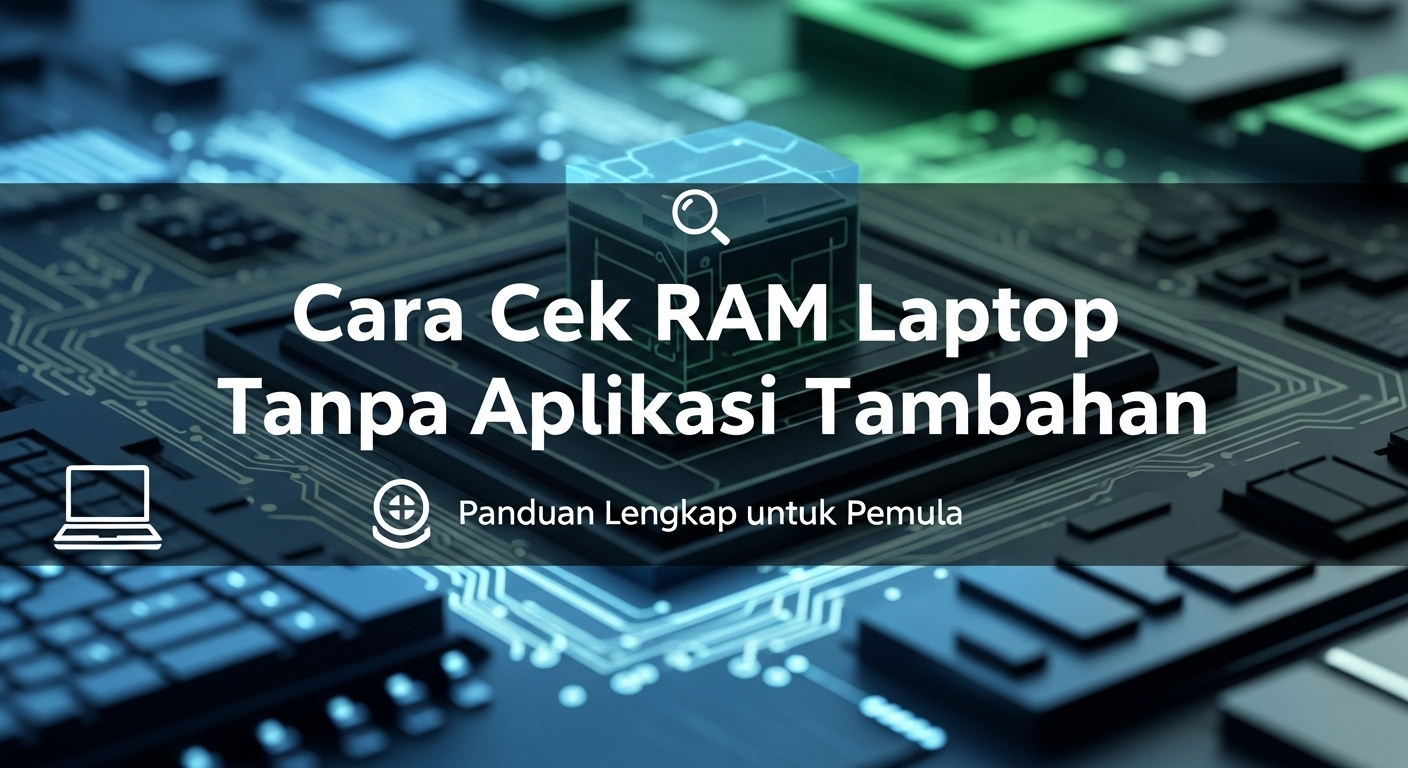 Cara Cek RAM Laptop Tanpa Aplikasi Tambahan