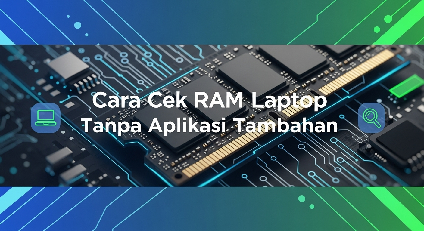 Cara Cek RAM Laptop Tanpa Aplikasi Tambahan