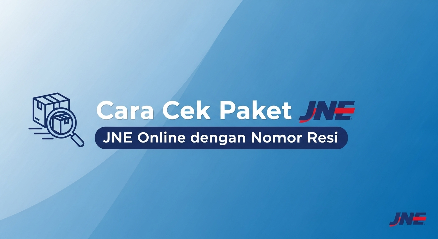 Cara Cek Paket JNE Online dengan Nomor Resi
