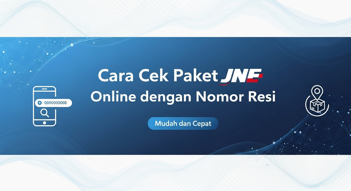 Cara Cek Paket JNE Online dengan Nomor Resi