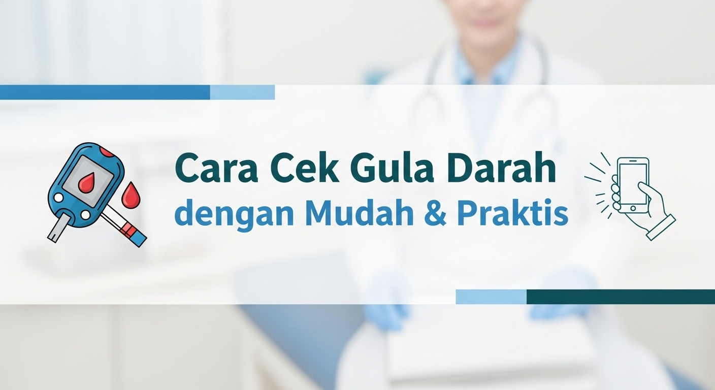 Cara Cek Gula Darah dengan Mudah & Praktis
