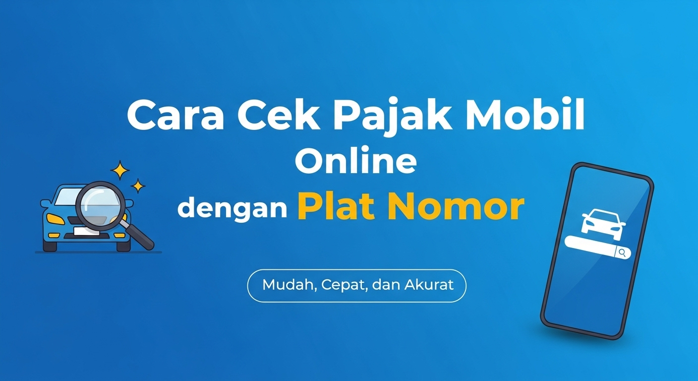 Cara Cek Pajak Mobil Online dengan Plat Nomor