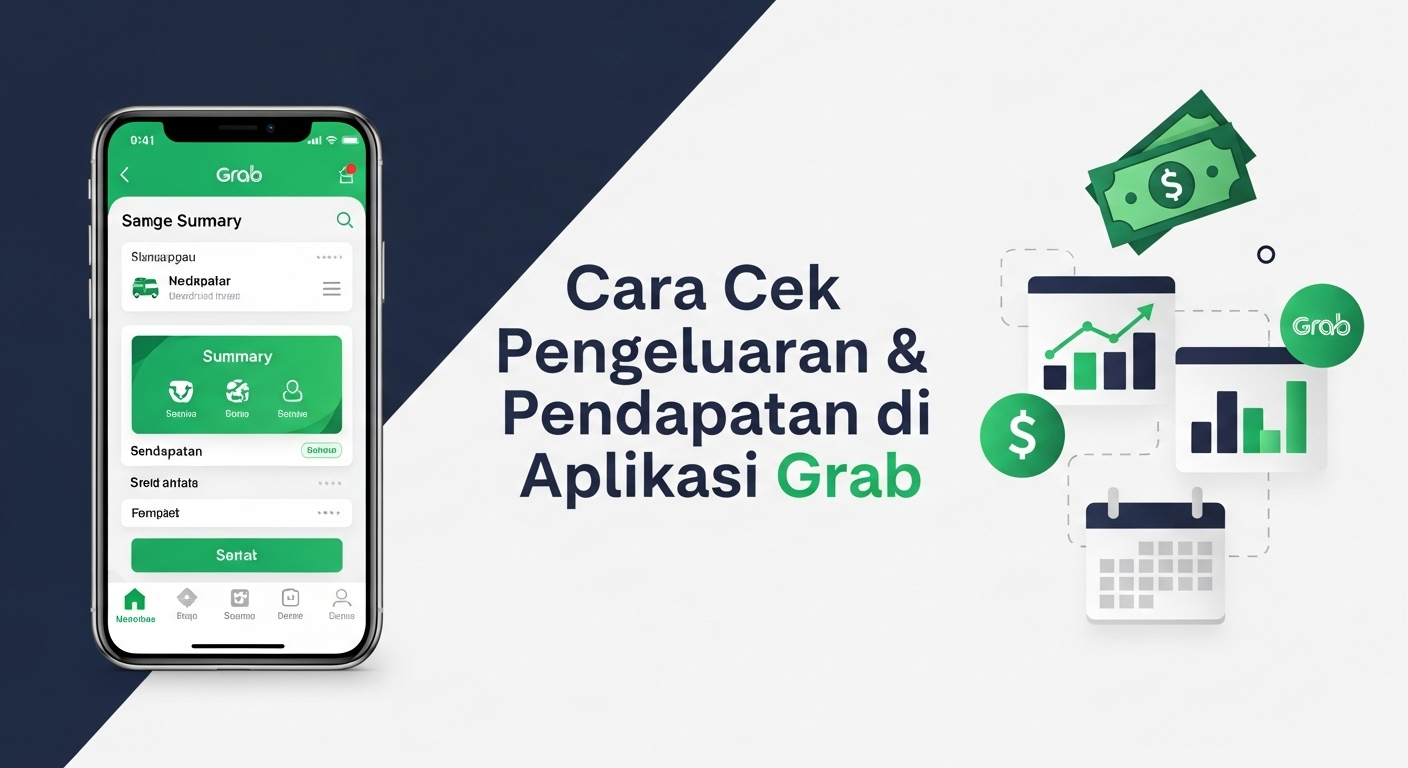 Cara Cek Pengeluaran & Pendapatan di Aplikasi Grab