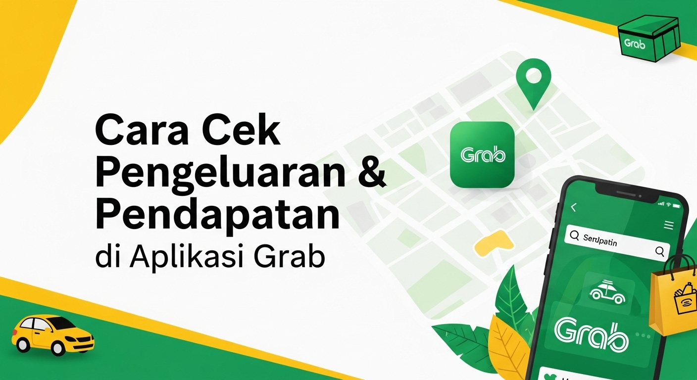 Cara Cek Pengeluaran & Pendapatan di Aplikasi Grab