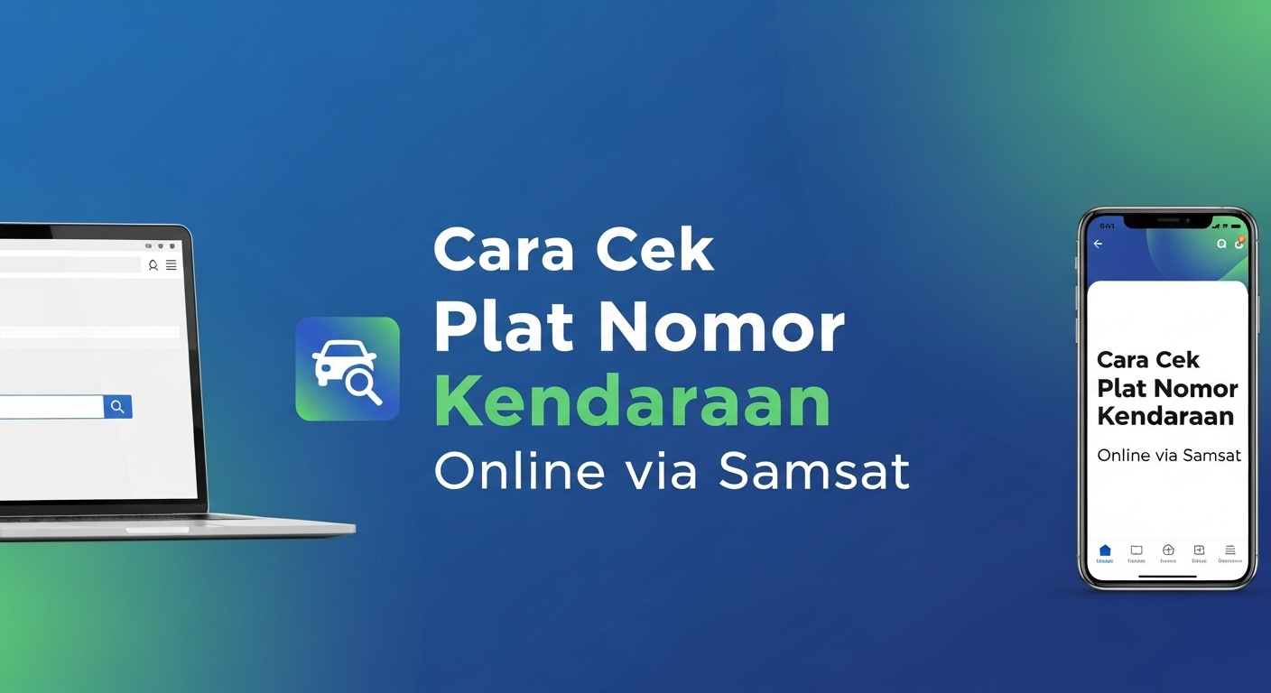 Cara Cek Plat Nomor Kendaraan Online via Samsat