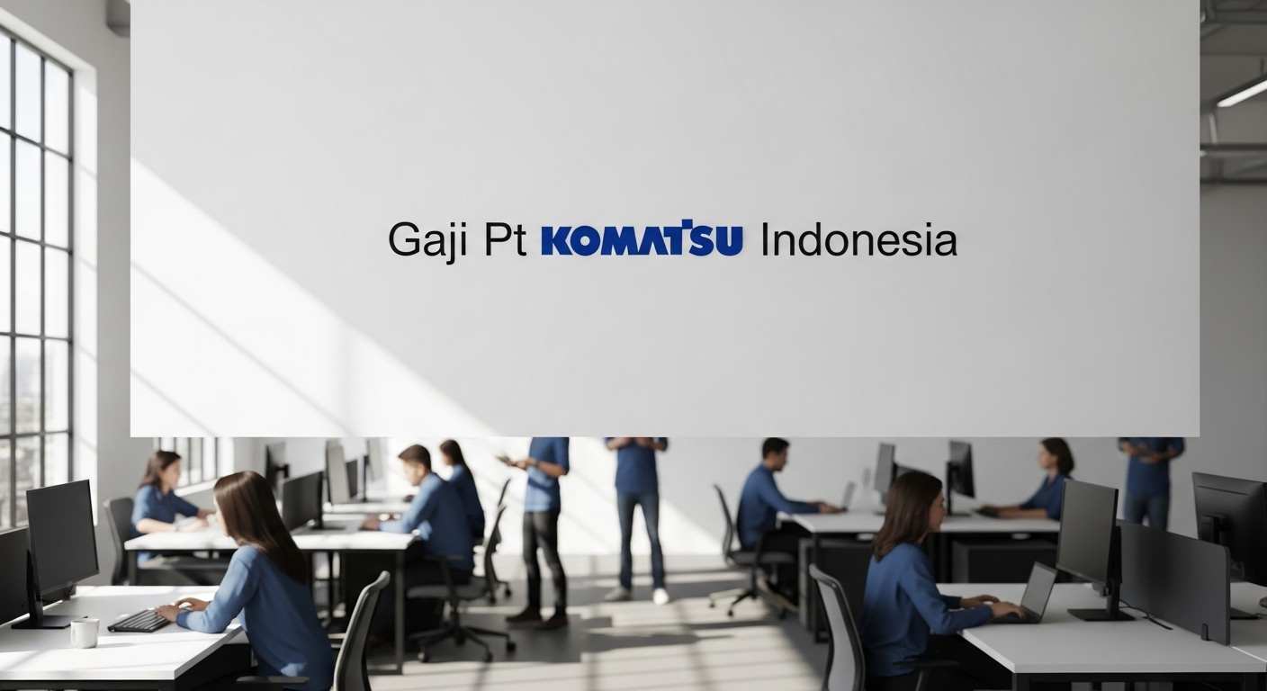 Gaji Pt Komatsu Indonesia