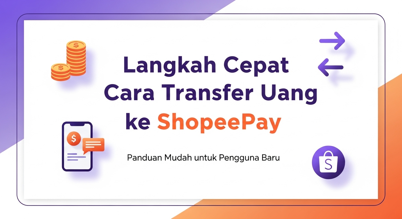 Langkah Cepat Cara Transfer Uang ke ShopeePay