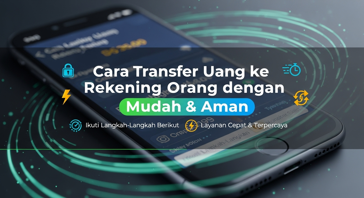 Cara Transfer Uang ke Rekening Orang dengan Mudah & Aman