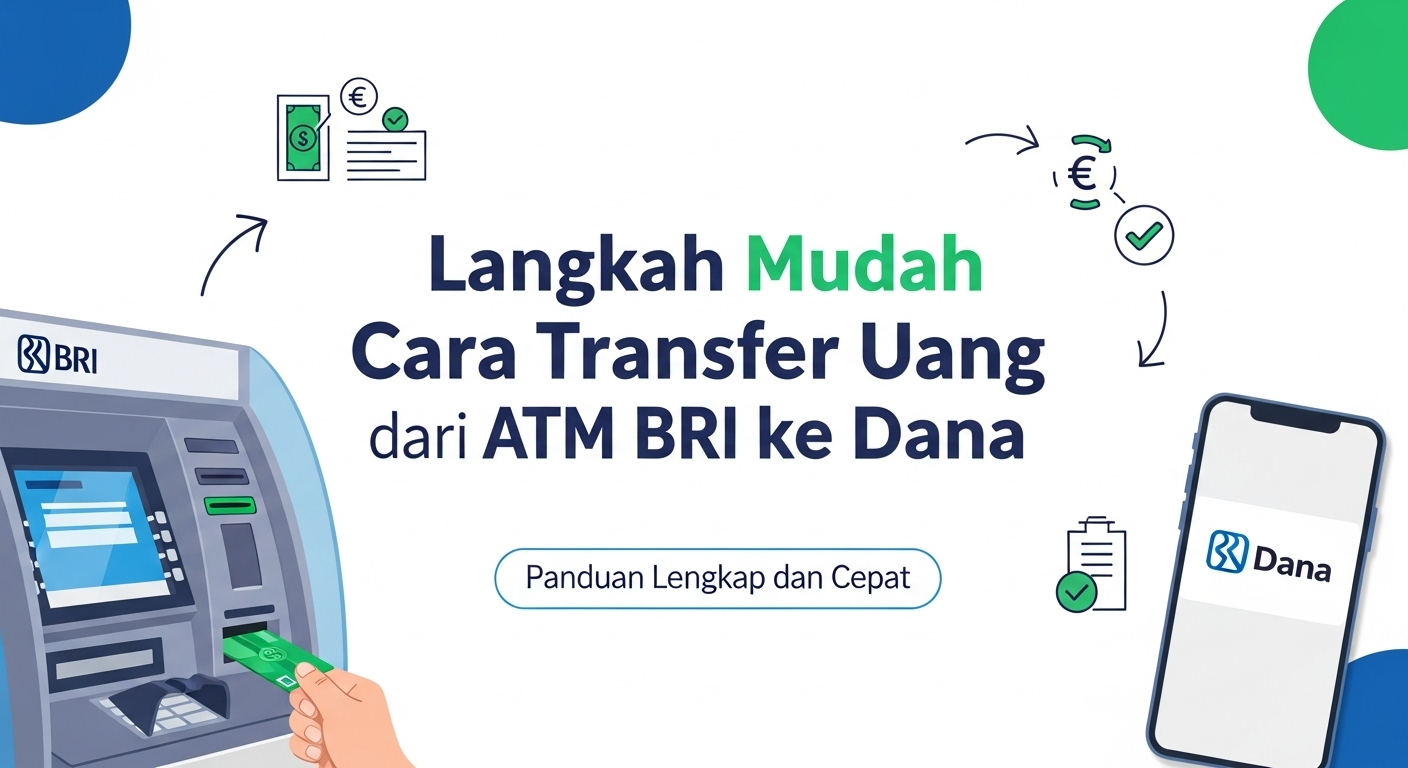 Langkah Mudah Cara Transfer Uang dari ATM BRI ke Dana