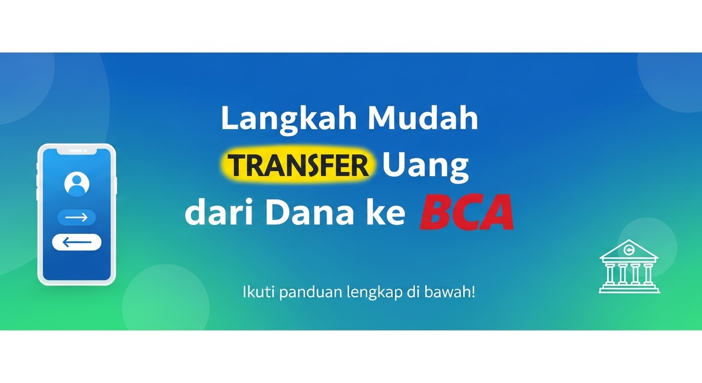 Langkah Mudah Transfer Uang dari Dana ke BCA