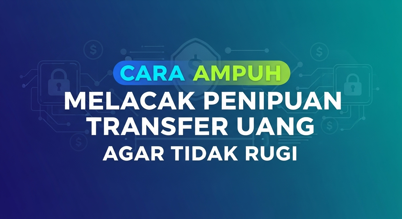 Cara Ampuh Melacak Penipuan Transfer Uang Agar Tidak Rugi
