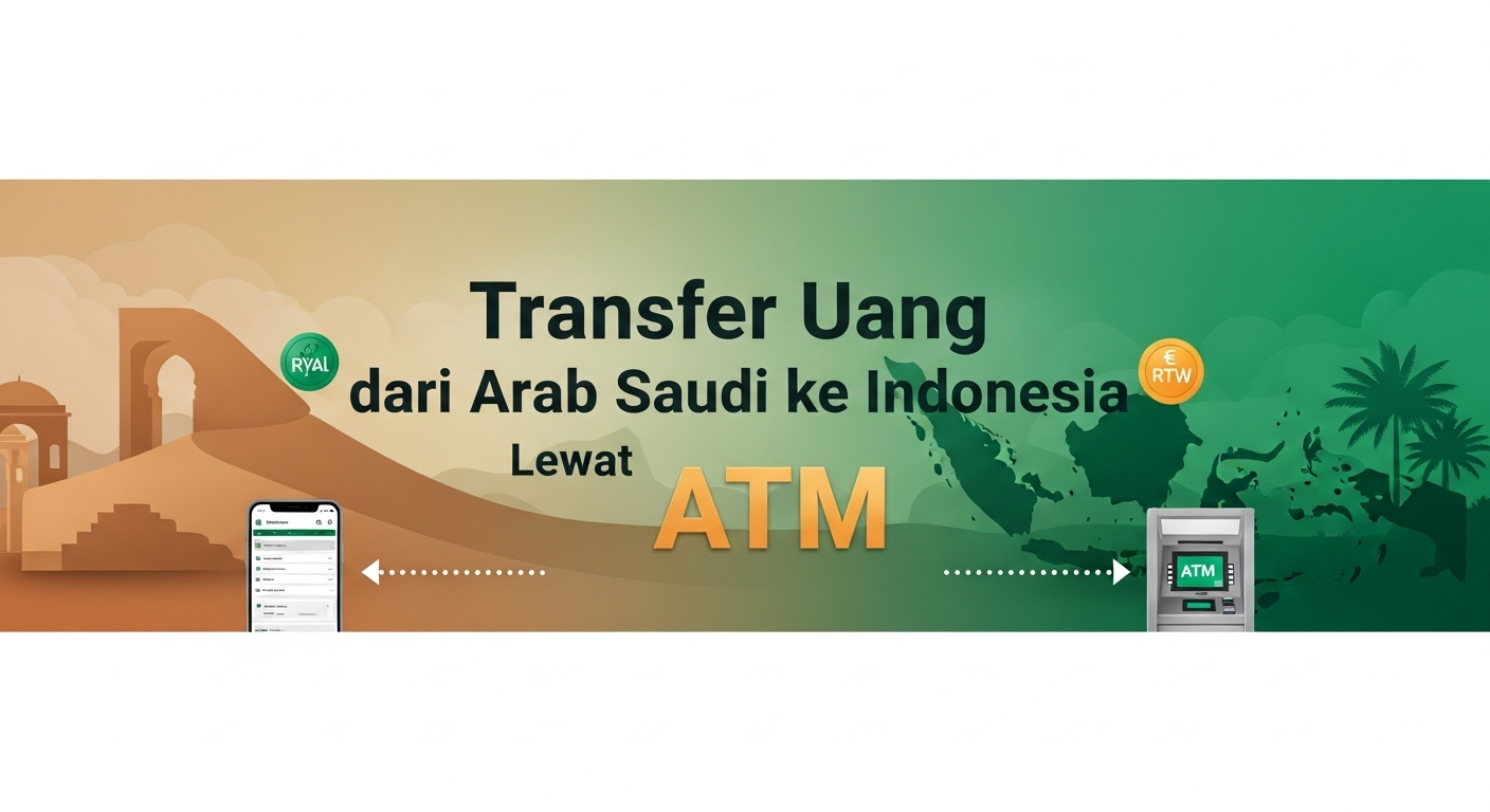 Transfer Uang dari Arab Saudi ke Indonesia Lewat ATM