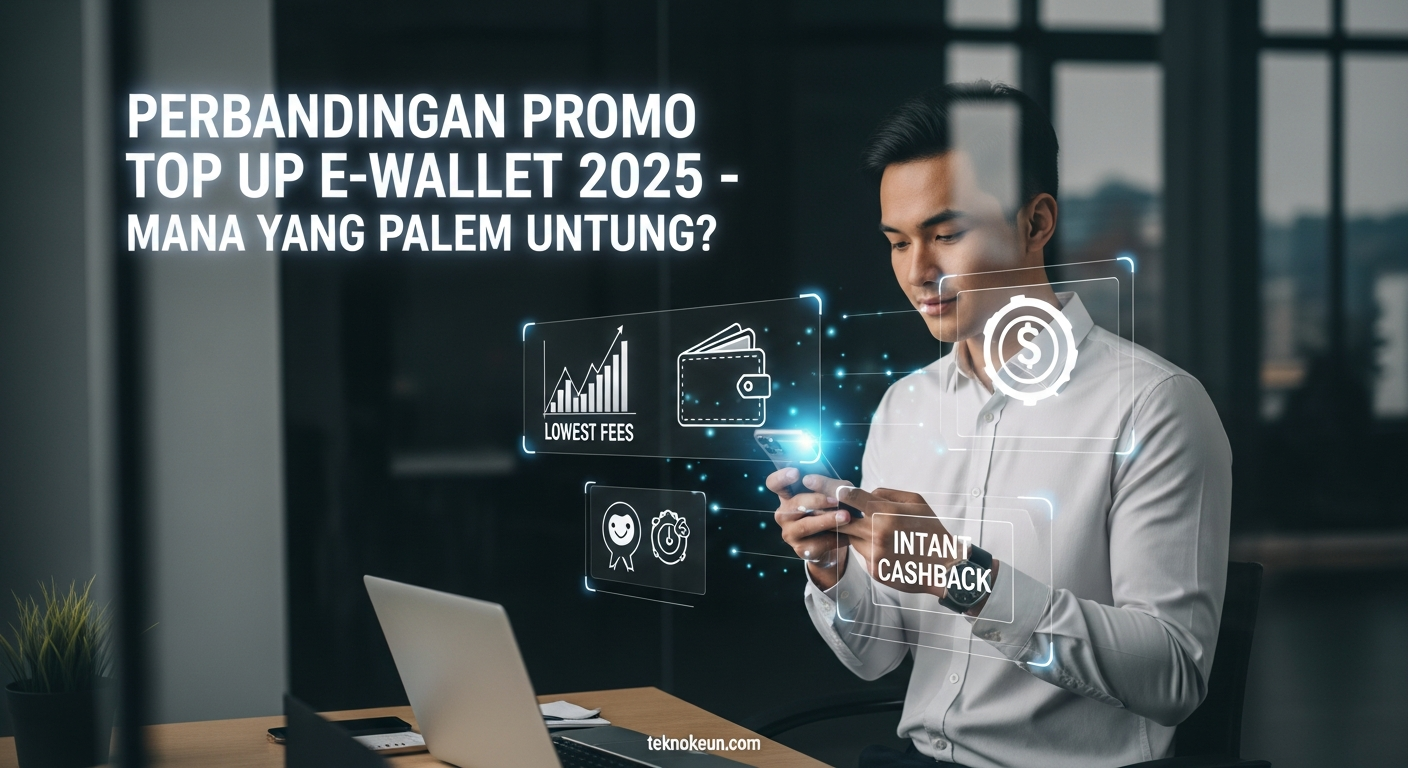 Perbandingan Promo Top Up E-Wallet 2025 – Mana yang Paling Untung?