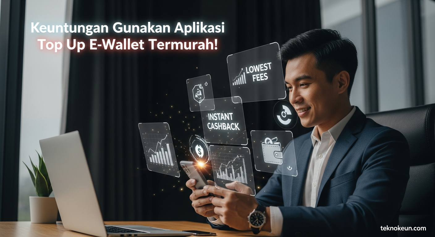 Keuntungan Gunakan Aplikasi Top Up E-Wallet Termurah!