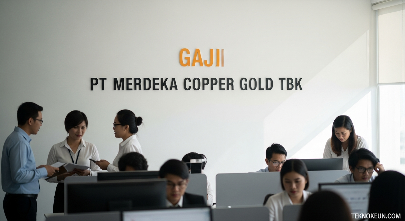 Gaji PT Merdeka Copper Gold Tbk
