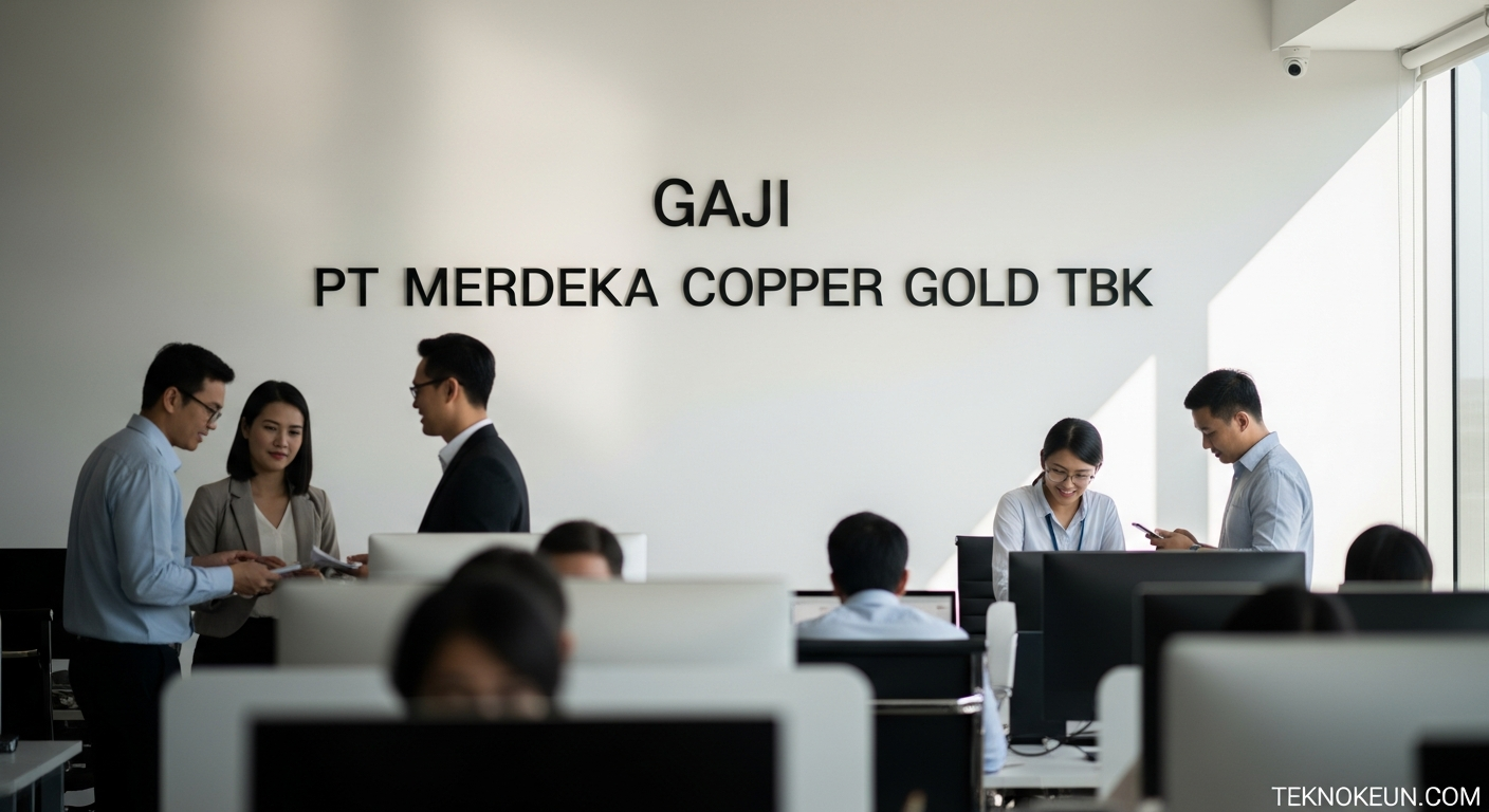 Gaji PT Merdeka Copper Gold Tbk