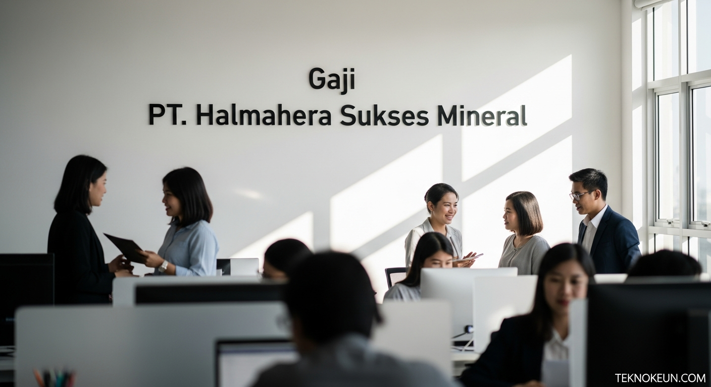 Gaji PT Halmahera Sukses Mineral