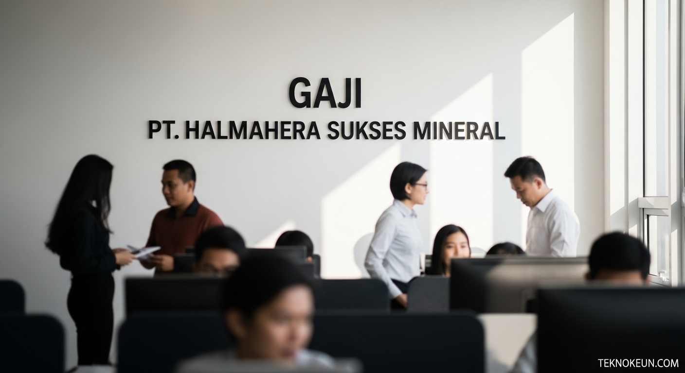 Gaji PT Halmahera Sukses Mineral