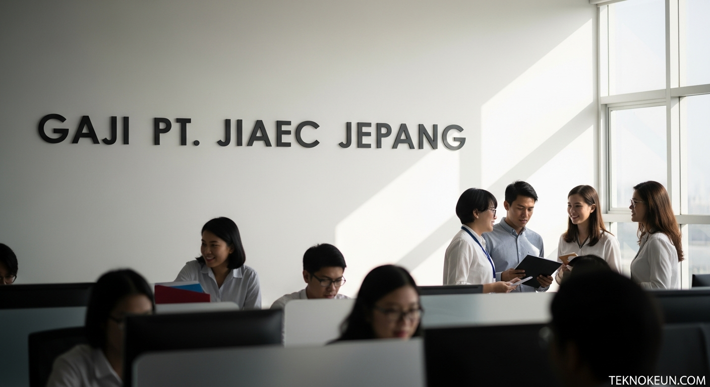 Gaji PT Jiaec Jepang