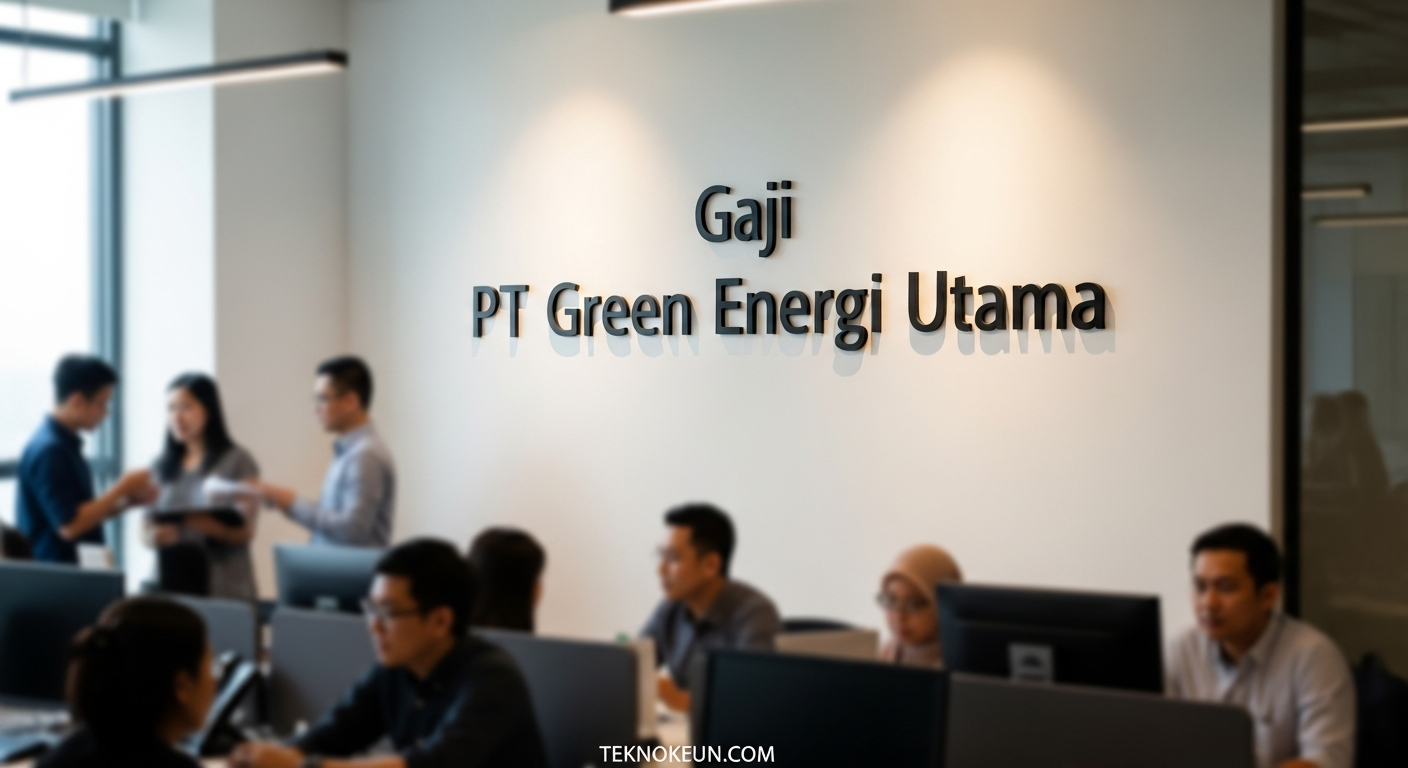 Gaji PT Green Energi Utama
